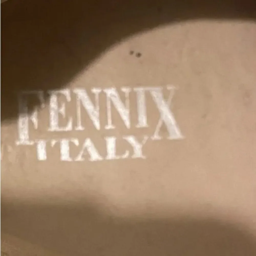Fennix Italy Leather Navy Gray Sneakers Size 9.5 Swarovski crystals 495.00